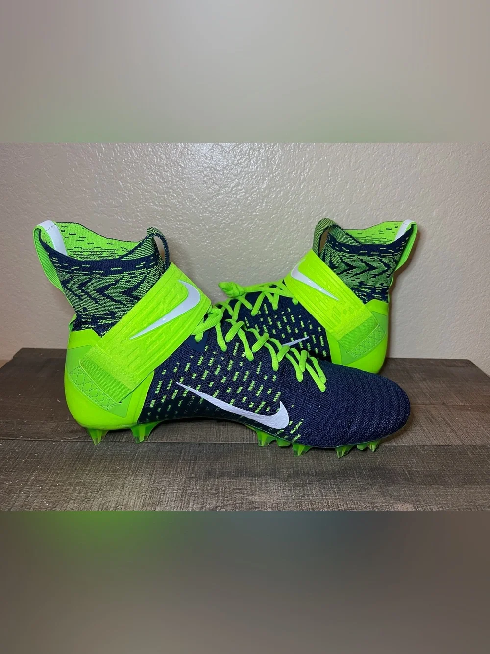 Nike Alpha Menace Elite 2 “Seattle Seahawks” - Size 13 Men.